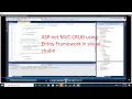 ASP Net C How to CRUD create read update delete using Visual Studio