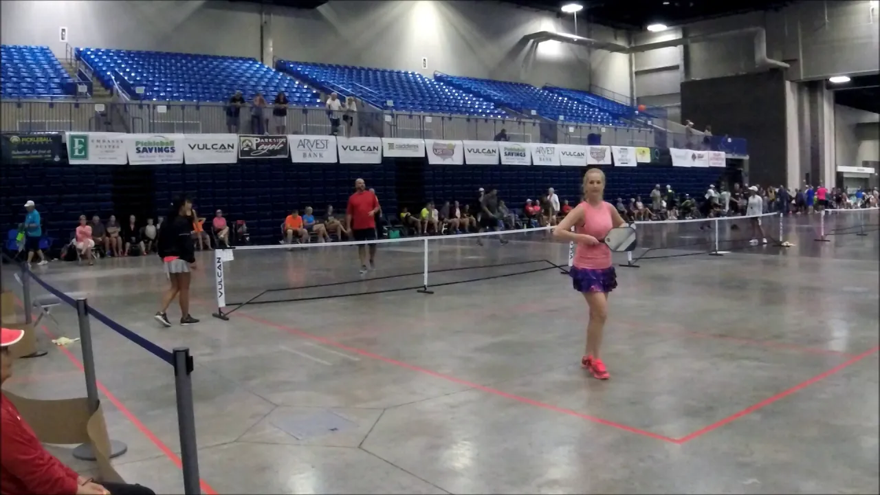 Shane Edwards/Kelly Savant William Bartmann/Tina Marie Foster Vulcan Pickleball tournament Gold 4.0