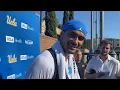 UCLA QB Nico Iamaleava looks back on first two days of preseason football camp