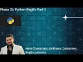 Tutorial 21 Python Regular Expression for beginners