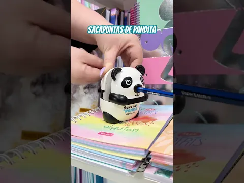 Sacapuntas de panda! #parati #curiosidades #fyp
