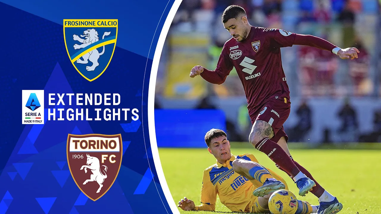 Frosinone vs. Torino : Extended Highlights | Serie A | CBS ...