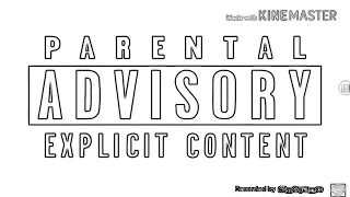 PARENTAL ADVISORY EXPLICIT CONTENT LOGO in Sketch