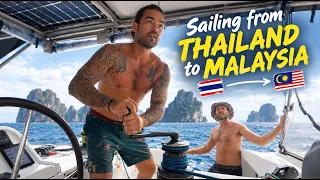 Nervous First Sail After 6 Month Refit in Thailand! – (Episode 385)