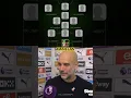 Pep Guardiola Picked His Ultimate Dream XI 😱🔥 #efootball2024 #efootball2023