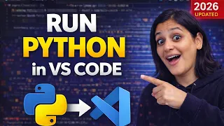 Setup Python in Visual Studio Code on Windows 2026 Run First Python Program