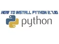 HOW TO INSTALL PYTHON 2 7 10