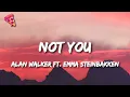Alan Walker - Not You (Lyrics) ft. Emma Steinbakken