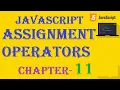 Assignment operators - JavaScript Tutorial