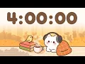 4 Hour Timer 4 Hr Study Timer for Classroom Focus