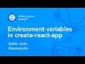 Environment variables in create-react-app
