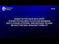 LYRICS / TEXTA | BASHAR MURAD - WILD WEST | SONGVAKEPPNIN 2024