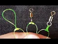 3 Ways to tie T-KNOT and uses | Fishing knots