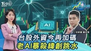 台股尾盤壞壞! 外資再加碼   老AI暴殺緯創跳水 華邦電強 國巨明衝  20260908｜#主播張蕙纖 #分析師謝文琪 ｜T台最錢線 PODCAST｜TVBS新聞