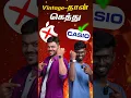 Download Lagu 🍎₹1,00,000 Smartwatch vs ₹5,000 Classic Watch⌚...⚡எது பெருசுன்னு அடிச்சு காட்டு 😎#shorts
