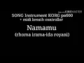 Lagu NAMAMU (rhoma irama-ida royani) SONG Instrument KORG pa600 + midi breath controller