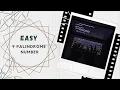 9 Palindrome Number Leet Code Easy Hindi