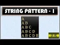 BlueJ String Pattern Part 1 Transistor World