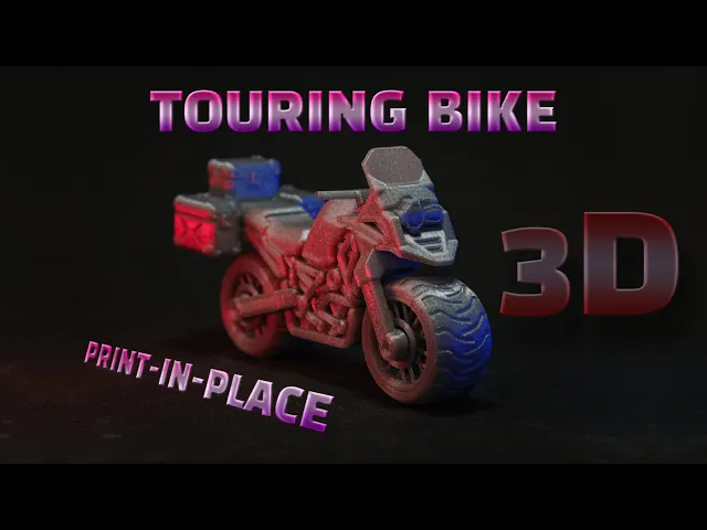 Touring Bike - Print in place video thumbnail