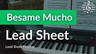 Lead Sheet Playing - Besame Mucho