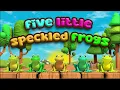 Five Little Speckled Frogs Song - Super Simple Songs for Kids