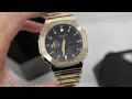 Lagu G-Shock G-Steel Metallic Analog-Digital Gold-Tone #GM2100YMG-9A