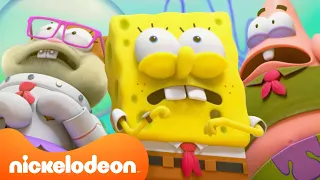 Kamp Koral | Les moments de Bob l'éponge à Kamp Koral qui ont mal tourné ! 🤣 | 1 Heure | Nickelodeon