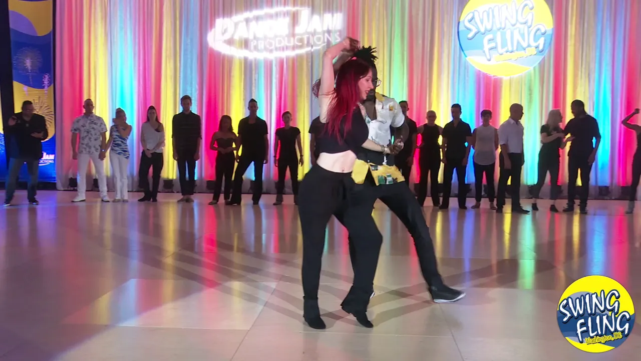 Swing Fling 2019 Open Strictly Swing Glen Achaempong & Larissa Schubert