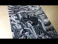 Dark Art - Drawing Grim Reaper