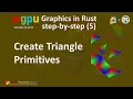 Rust wgpu 5 Create Triangle Primitives