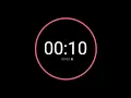 10 Second Countdown Timer iPhone Timer Style
