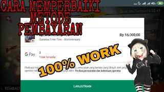 Cara mengatasi tidak dapat memverifikasi akun anda (metode pembayaran Via pulsa). 