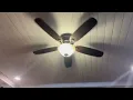 Hunter 52 inch Indoor Ceiling Fan with LED Light Bronze Ceiling Fan with Pull Chain Review