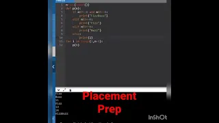 FizzBuzz fizzbuzz by placement prep placementprep