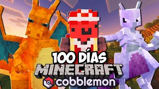 Sobreviví 100 DÍAS en Minecraft Pokémon (Cobblemon)