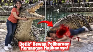 GARA-GARA NEKAT PELIHARA HEWAN BUAS! Wanita ini Malah Diserang, Endingnya Mengerikan…