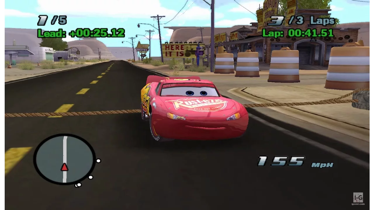 Disney Pixar Cars The Game Gameplay - Part 1 GameCube HD