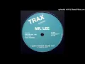 Mr. Lee | I Can't Forget (Club)