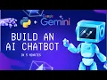 Create an AI Chatbot under 5 minutes