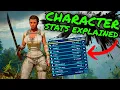 Character Statistics in Ark Survival Ascended Explained Hidden STATS and OP STAT Builds
