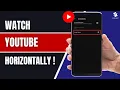 How to Fix YouTube Not Rotating to Landscape Mode 2025 Update