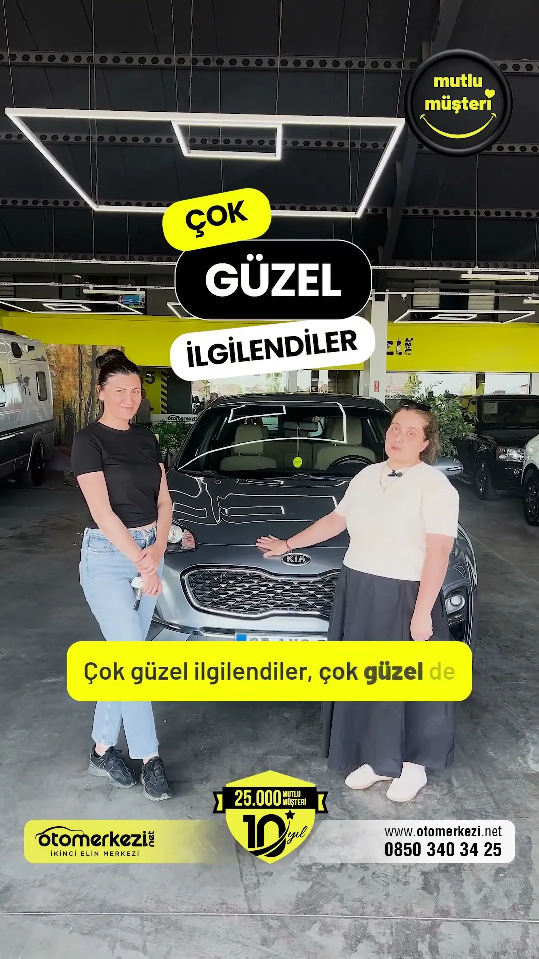 Otomerkezi ile Mutlu Müşteriler