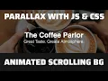Animated Scrolling Background - PURE Javascript CSS