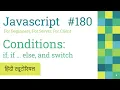 180 if if else switch conditional statement in JavaScript Javascript Hindi Tutorials 2022