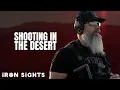 Shooting Guns In The California Desert