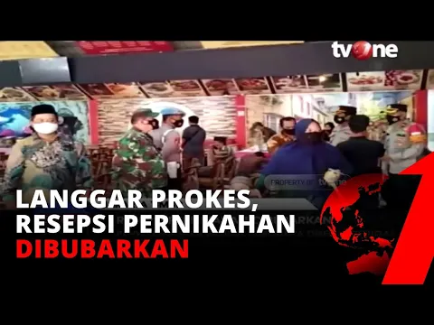 Melanggar Prokes, Resepsi Pernikahan di Jakarta Timur Dibubarkan Dan Disegel Petugas