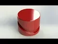 How to use Full 360 Degree Wrap Technique on Cylinder in Solidworks 2016