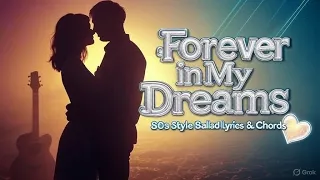 Forever In My Dreams 80s Style Ballad Lyrics Chords 