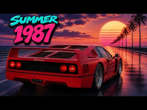 Summer 1987 | Sunset Drive Through Synthwave Heaven (1 Hour Mix)