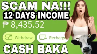 CASH BAKA Cash baka update total income today secret para malaki ang kita
